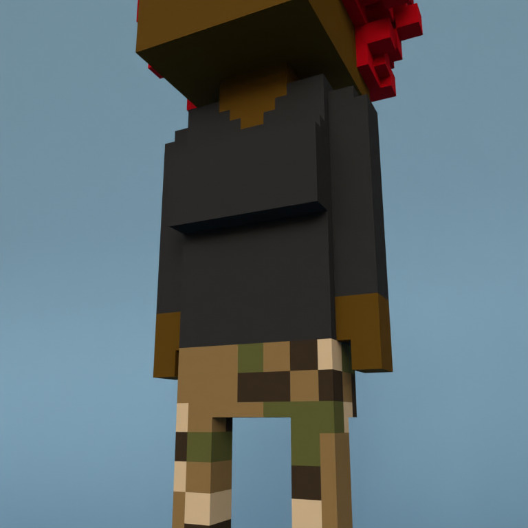 Meebit #13258 — Outfit
