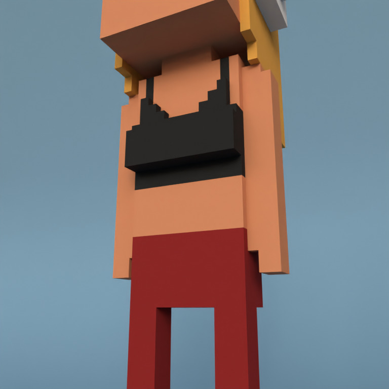 Meebit #13284 — Outfit