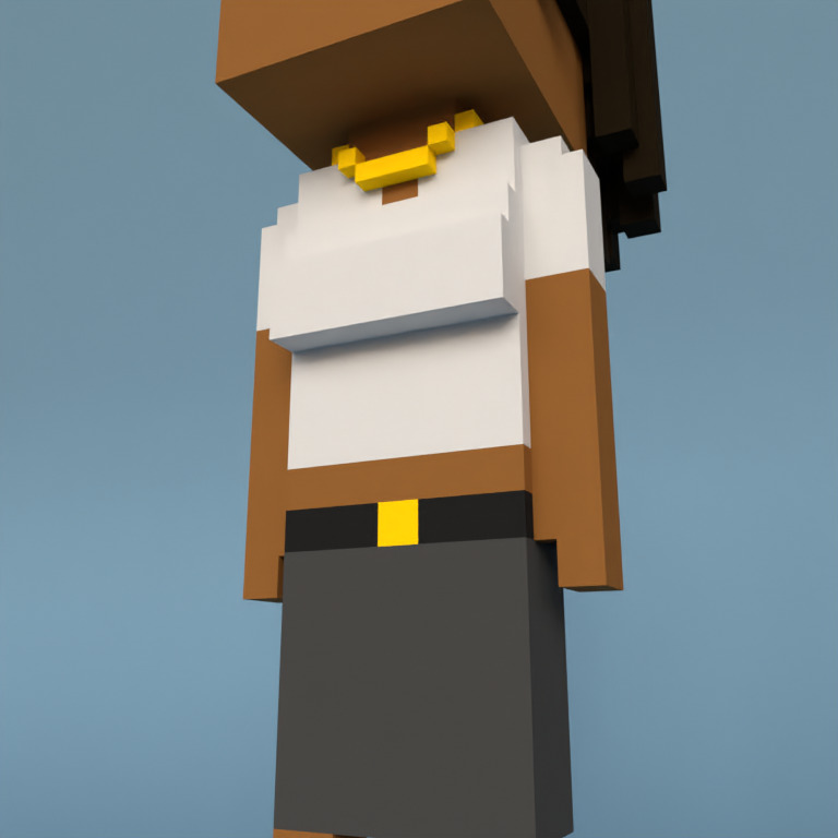 Meebit #13296 — Outfit