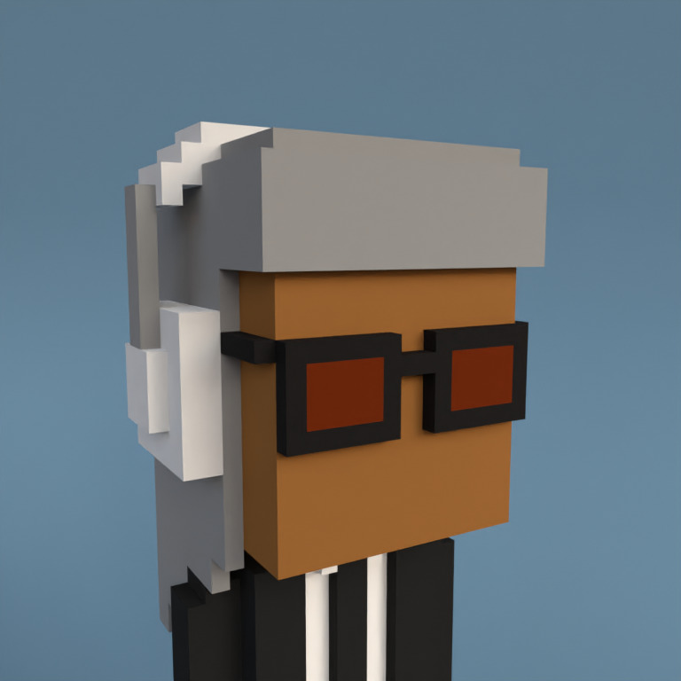 Meebit #13300 — Portrait