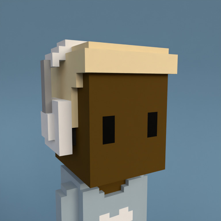 Meebit #13302 — Portrait