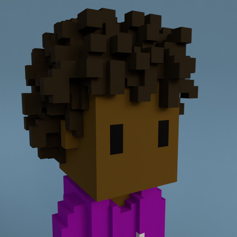 Meebit #13312 — Portrait