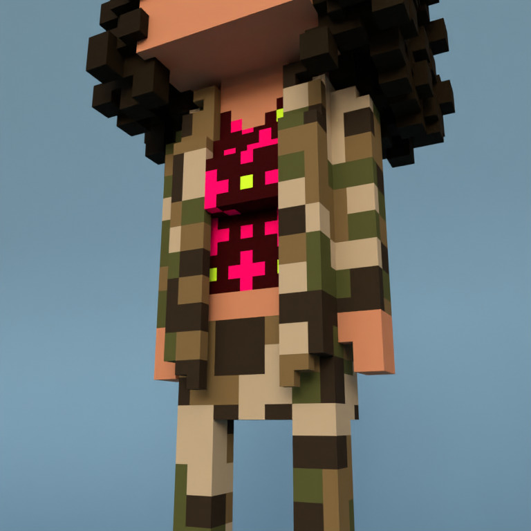 Meebit #13342 — Outfit