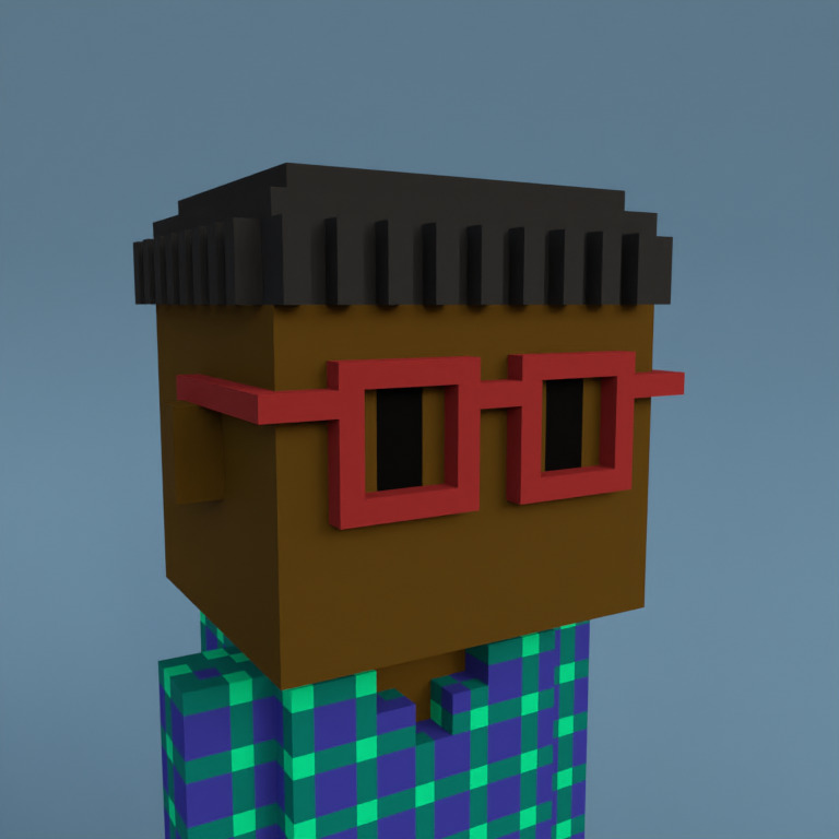 Meebit #13345 — Portrait