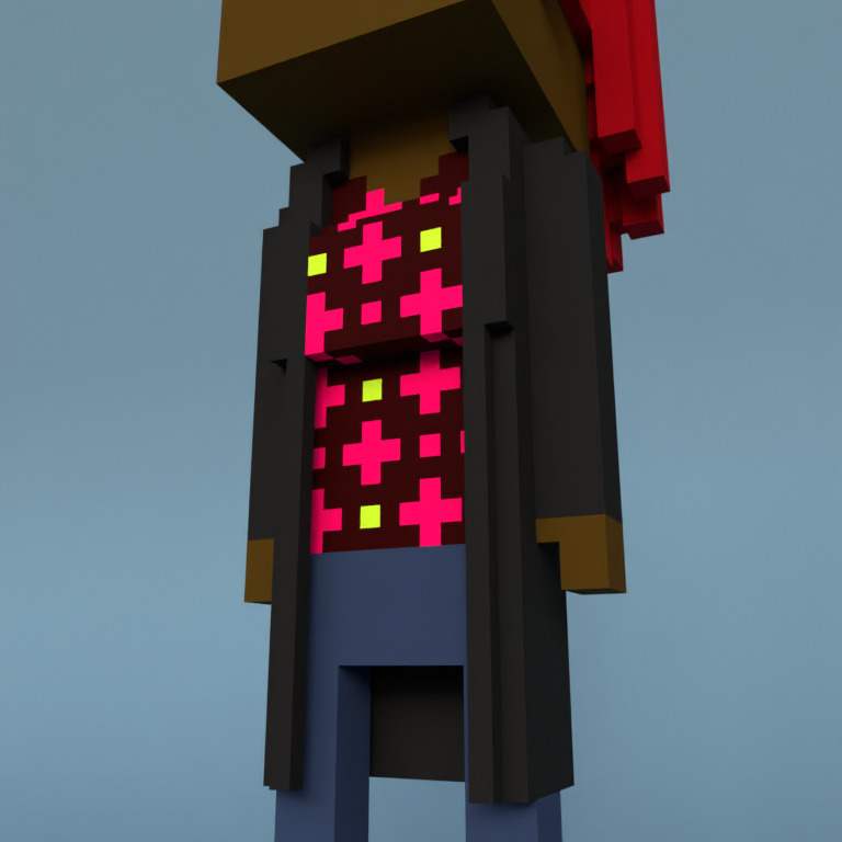 Meebit #13411 — Outfit