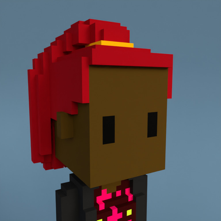 Meebit #13411 — Portrait