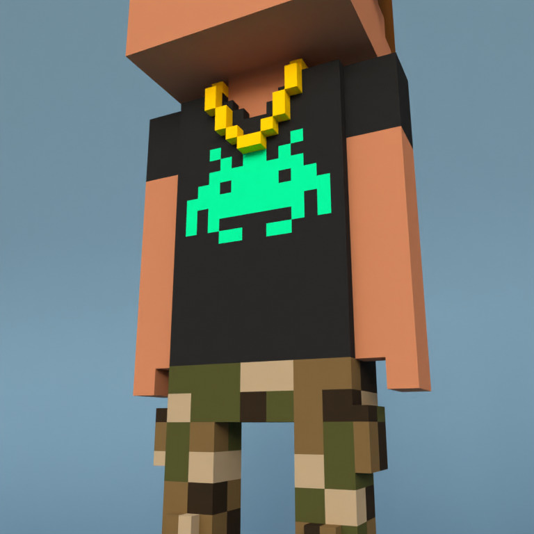 Meebit #13417 — Outfit