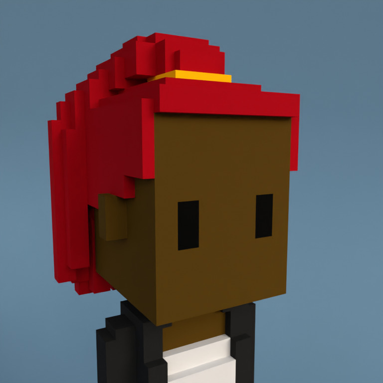 Meebit #13421 — Portrait