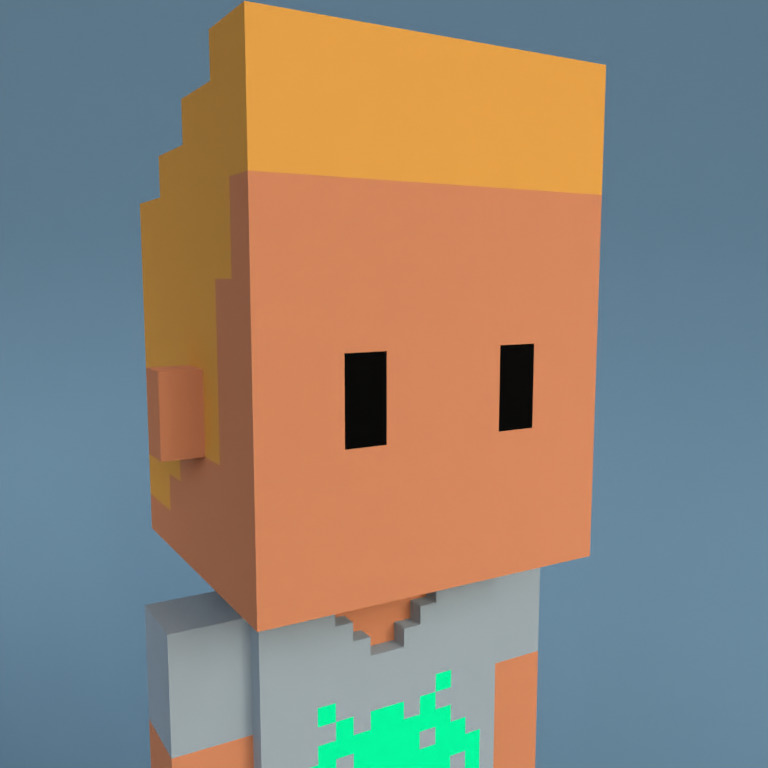 Meebit #13423 — Portrait