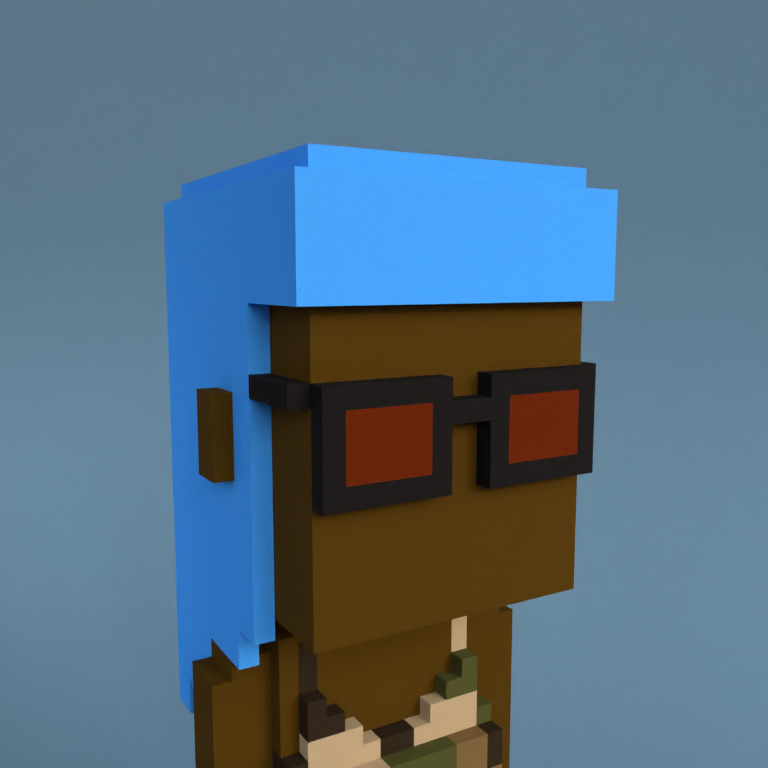 Meebit #13456 — Portrait