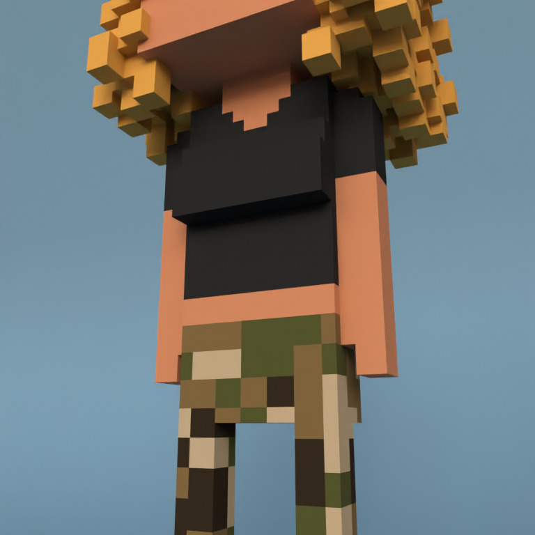 Meebit #13491 — Outfit