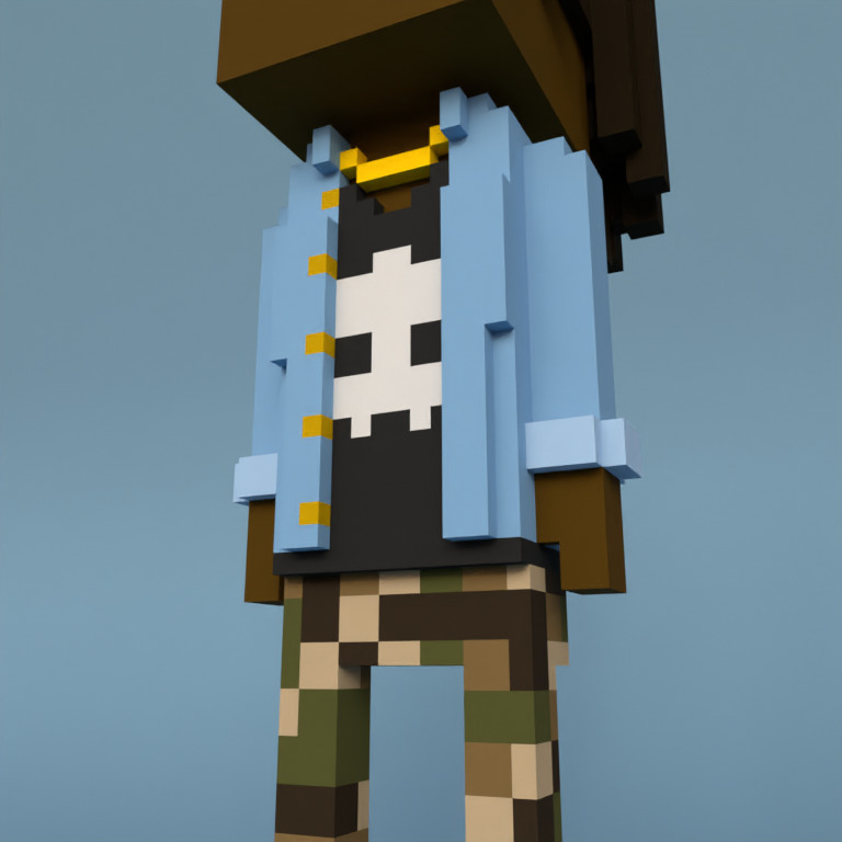 Meebit #13500 — Outfit