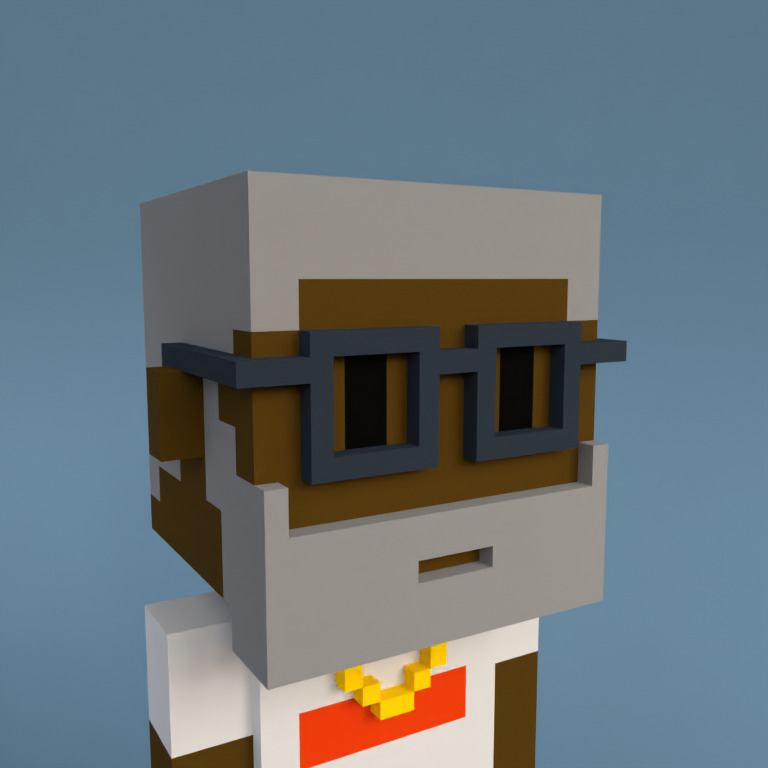 Meebit #13501 — Portrait