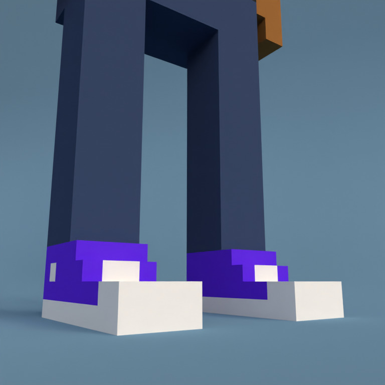 Meebit #13504 — Shoes