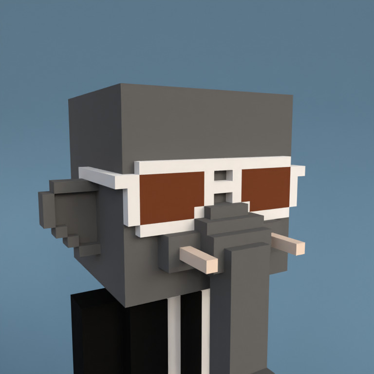 Meebit #13516 — Portrait