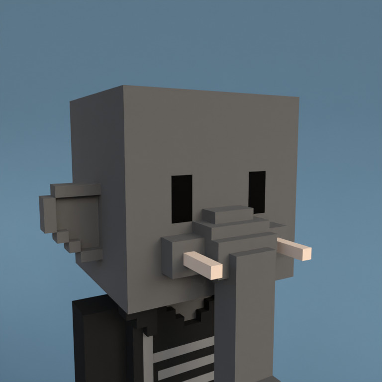 Meebit #13523 — Portrait