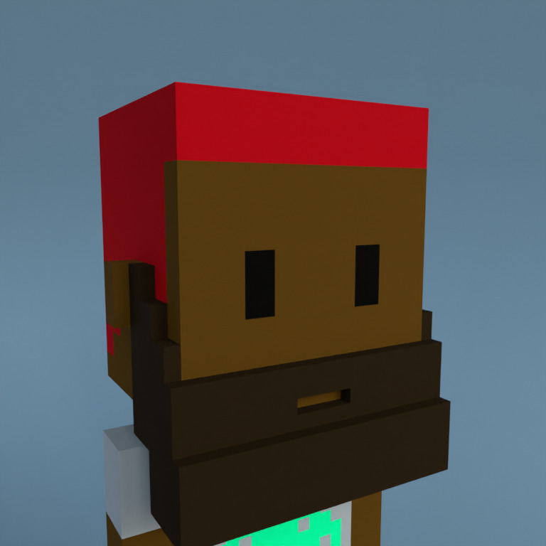 Meebit #13544 — Portrait
