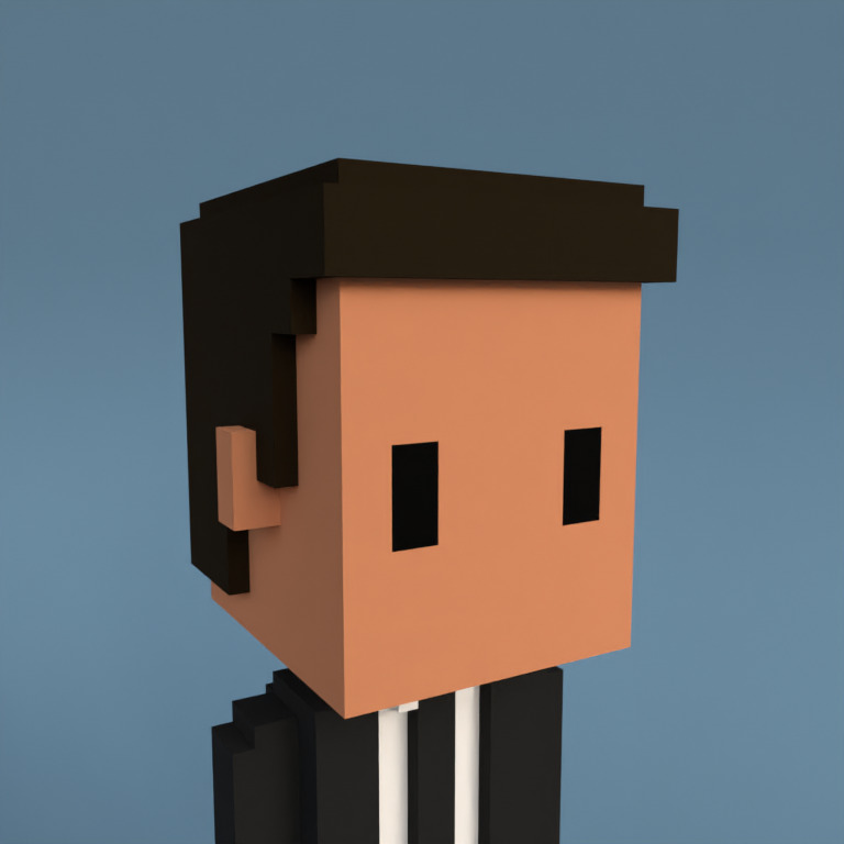 Meebit #13555 — Portrait