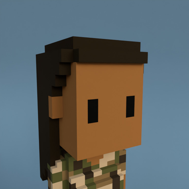 Meebit #13577 — Portrait