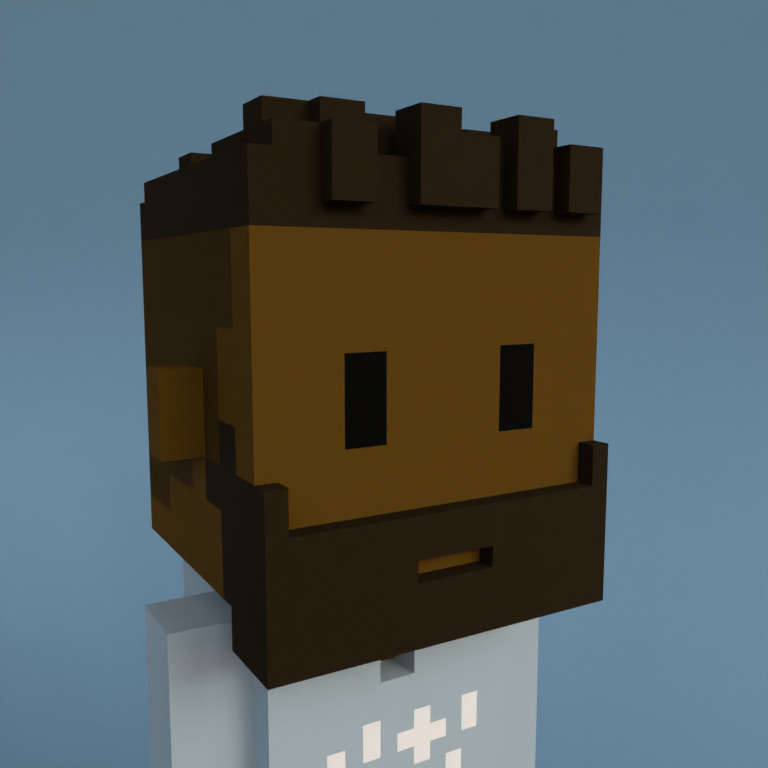 Meebit #13595 — Portrait