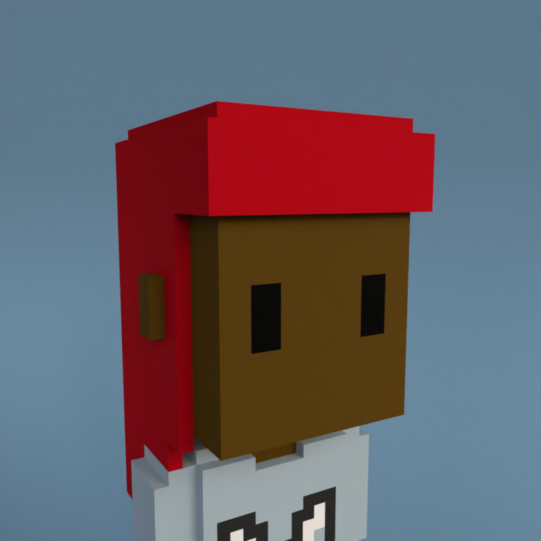 Meebit #13600 — Portrait