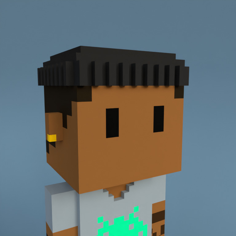 Meebit #13607 — Portrait