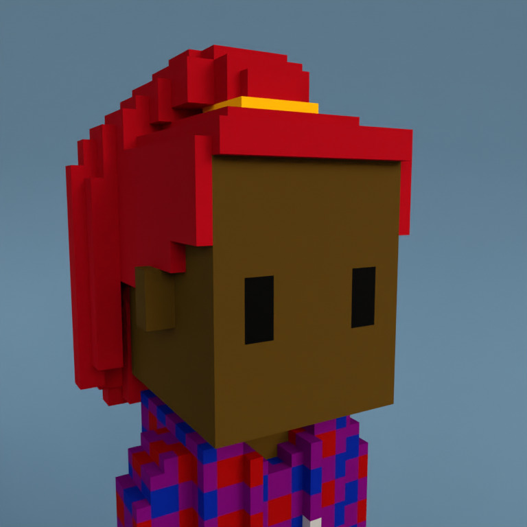 Meebit #13653 — Portrait