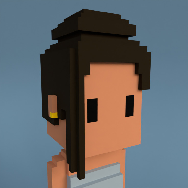 Meebit #13663 — Portrait