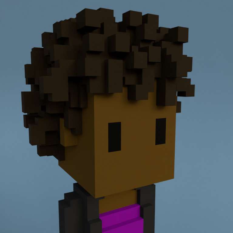 Meebit #13665 — Portrait