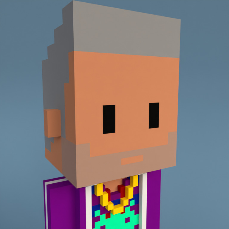 Meebit #13668 — Portrait