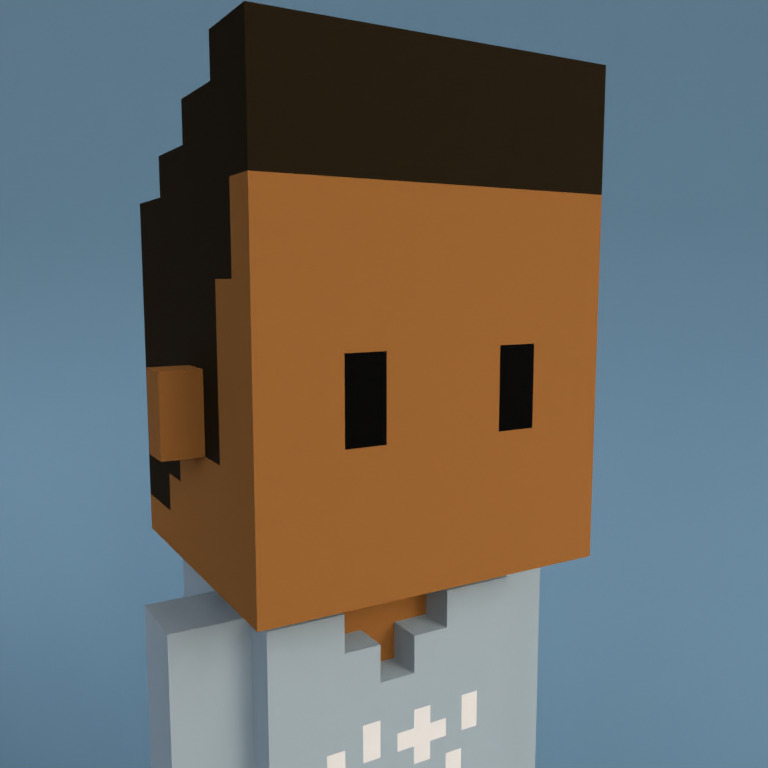 Meebit #13669 — Portrait