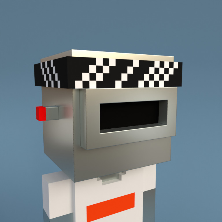 Meebit #13672 — Portrait