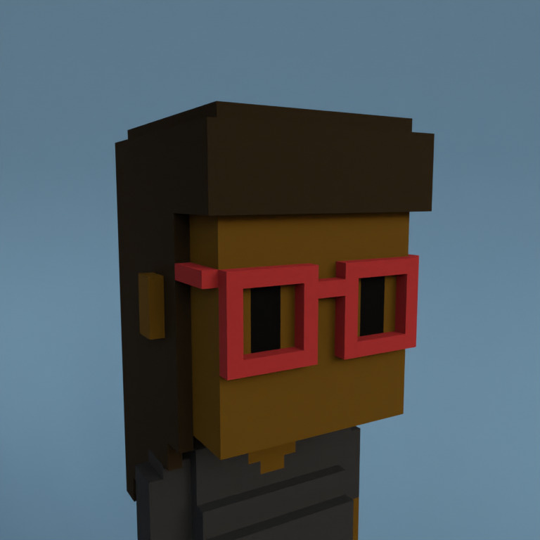Meebit #13673 — Portrait