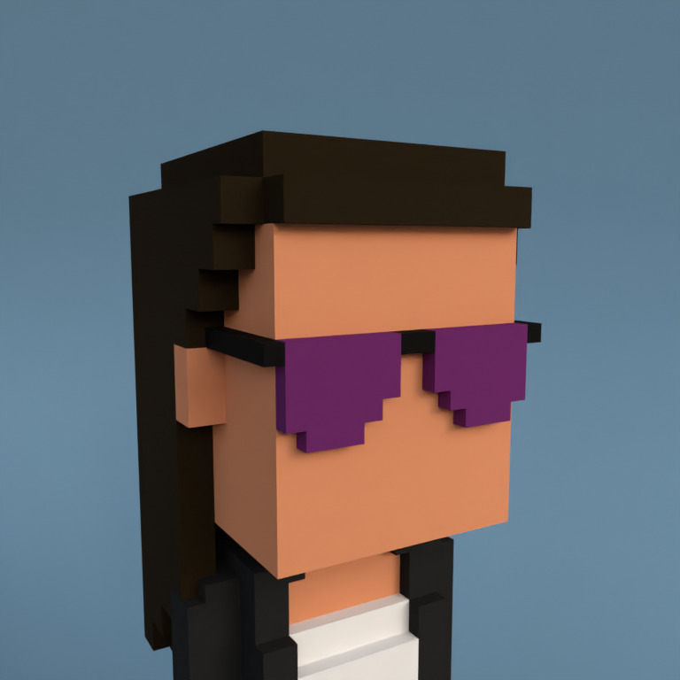 Meebit #13698 — Portrait