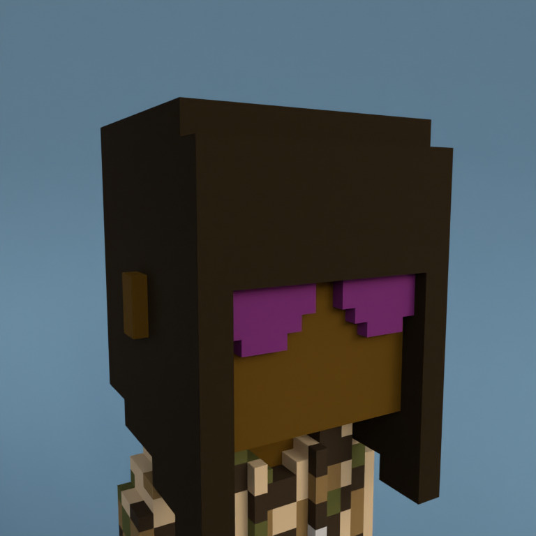 Meebit #13699 — Portrait