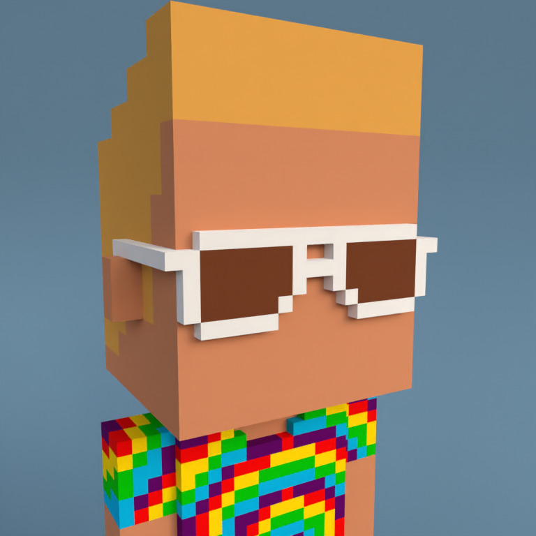 Meebit #13704 — Portrait
