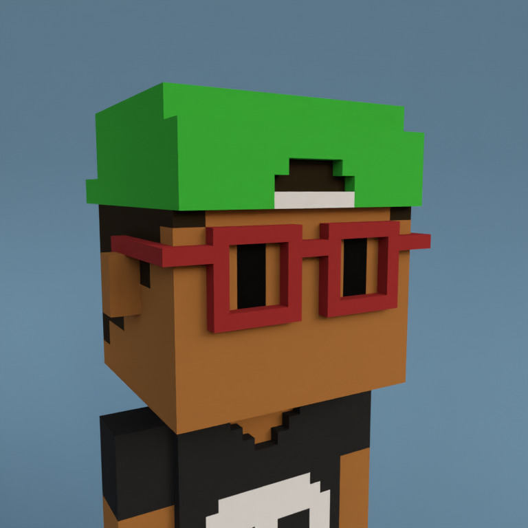 Meebit #13721 — Portrait