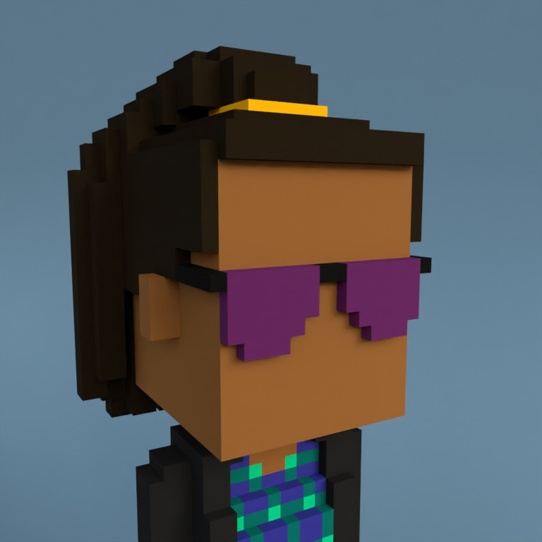Meebit #13734 — Portrait