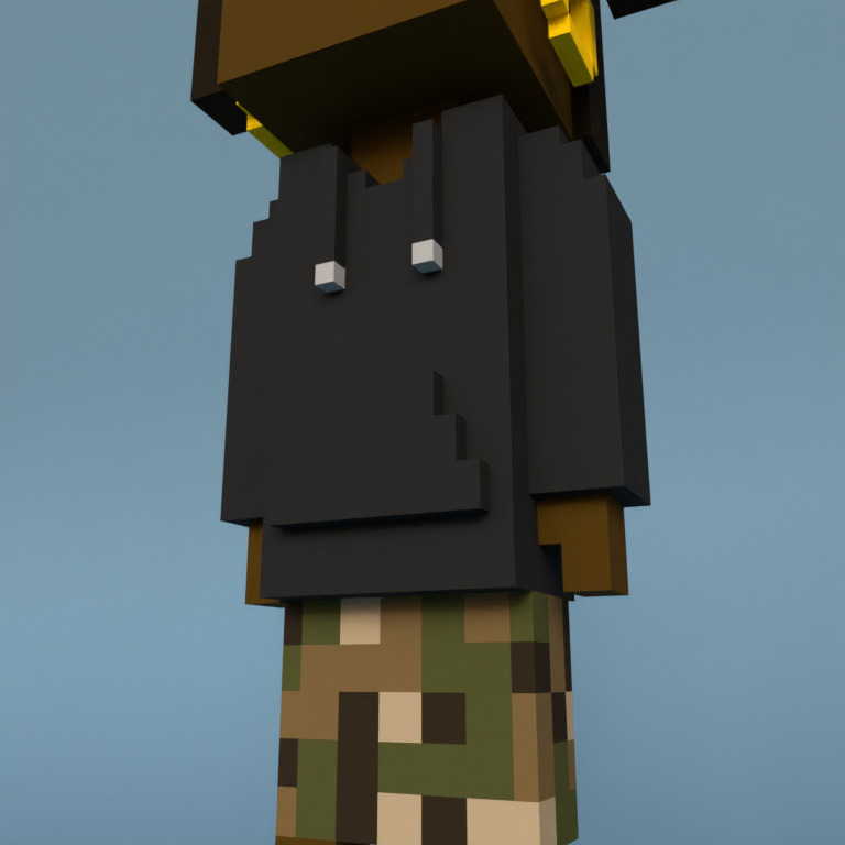Meebit #13752 — Outfit