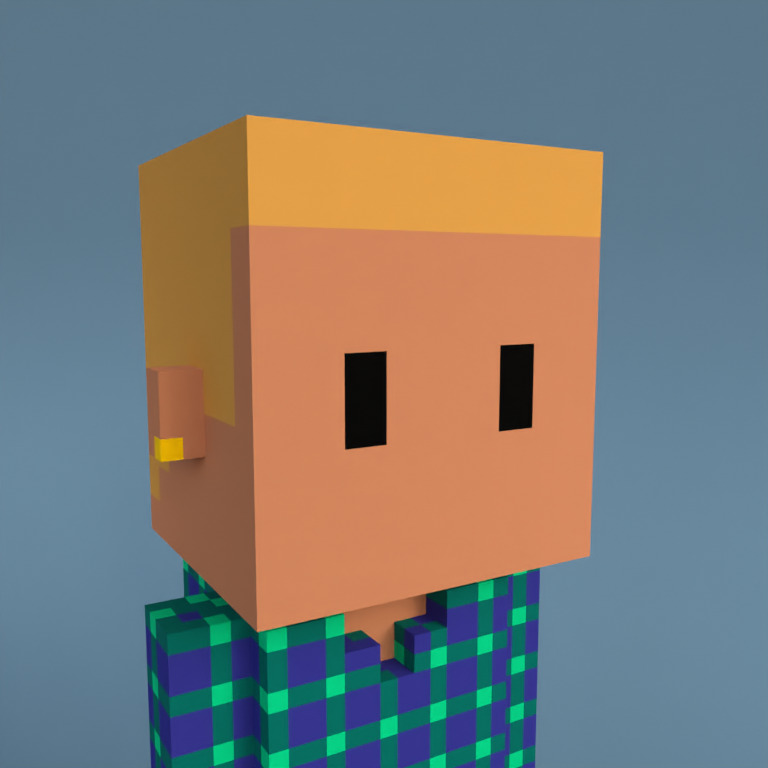 Meebit #13755 — Portrait