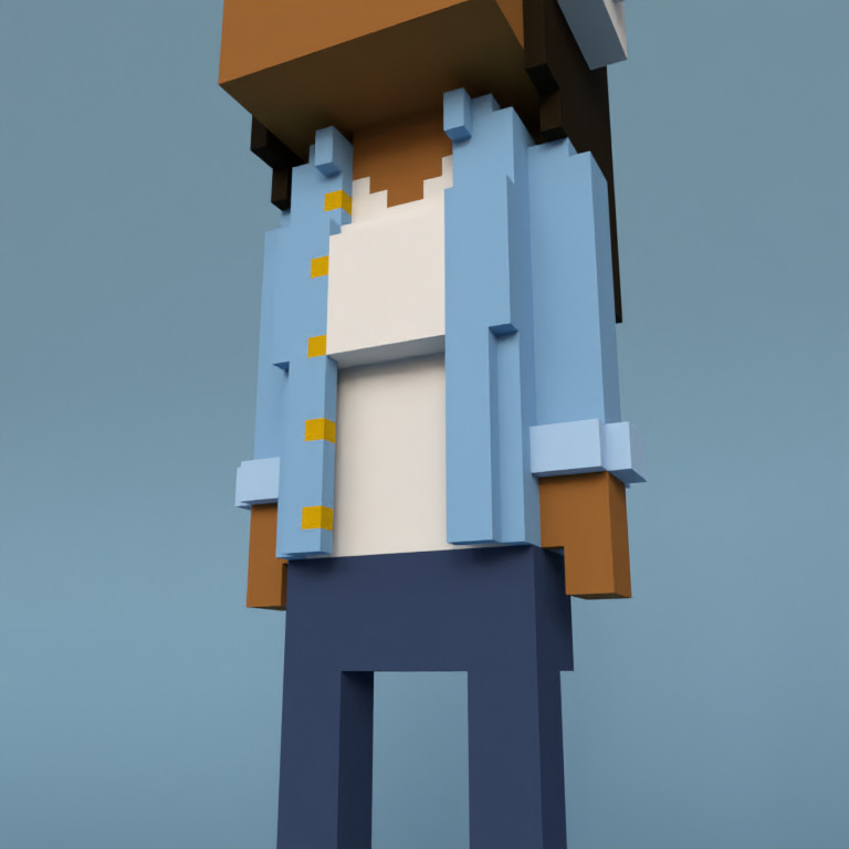 Meebit #13789 — Outfit