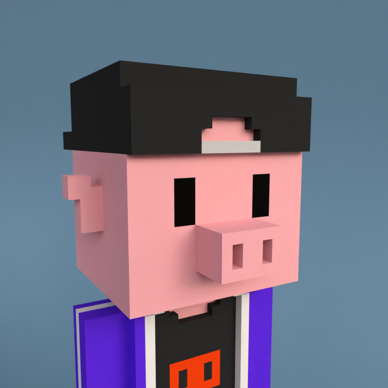 Meebit #13790 — Portrait