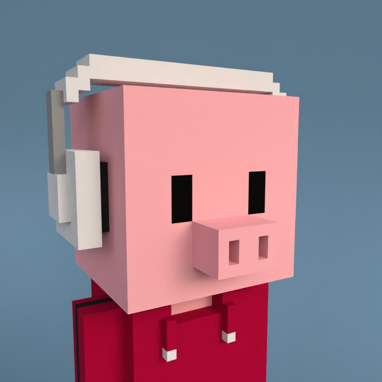 Meebit #13800 — Portrait