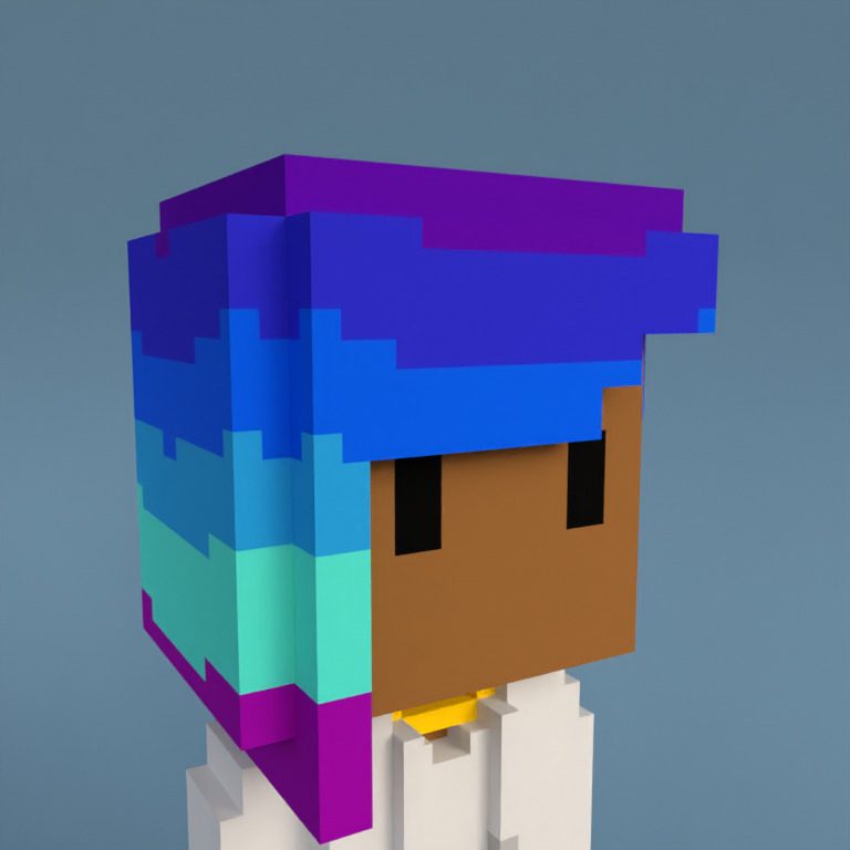 Meebit #13801 — Portrait