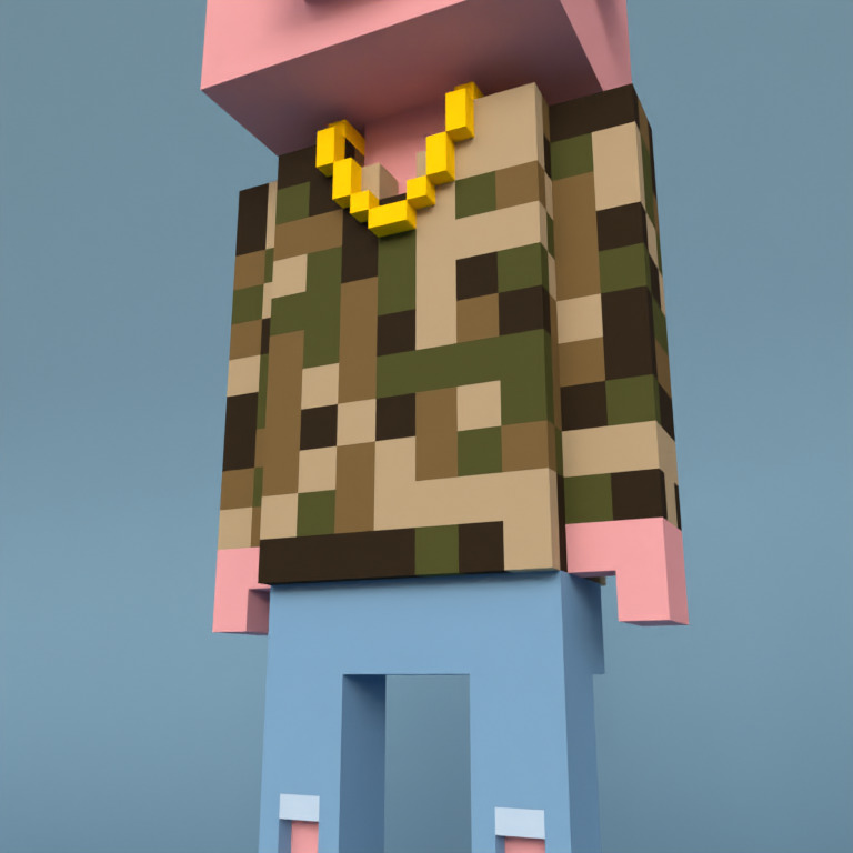 Meebit #13811 — Outfit