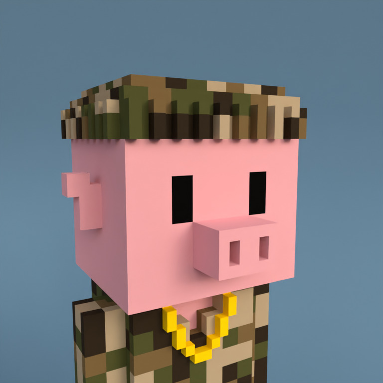 Meebit #13811 — Portrait