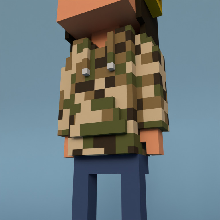Meebit #13814 — Outfit
