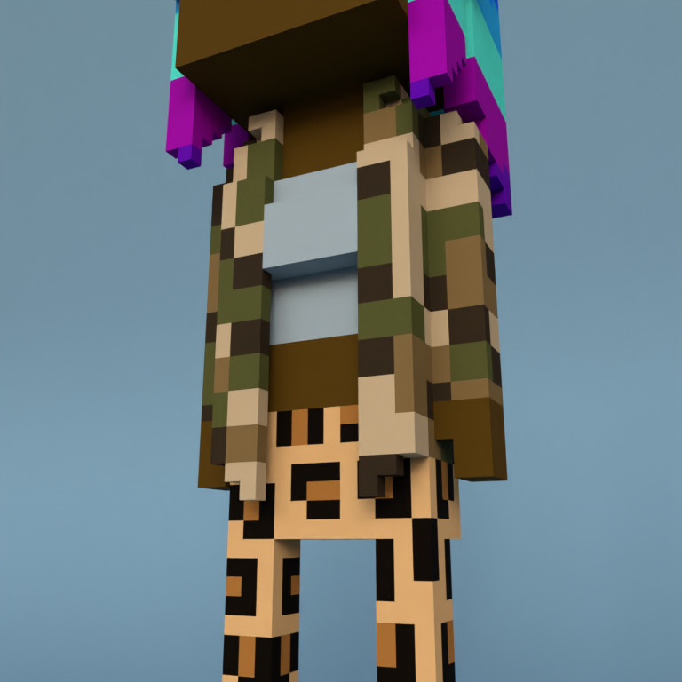 Meebit #13825 — Outfit