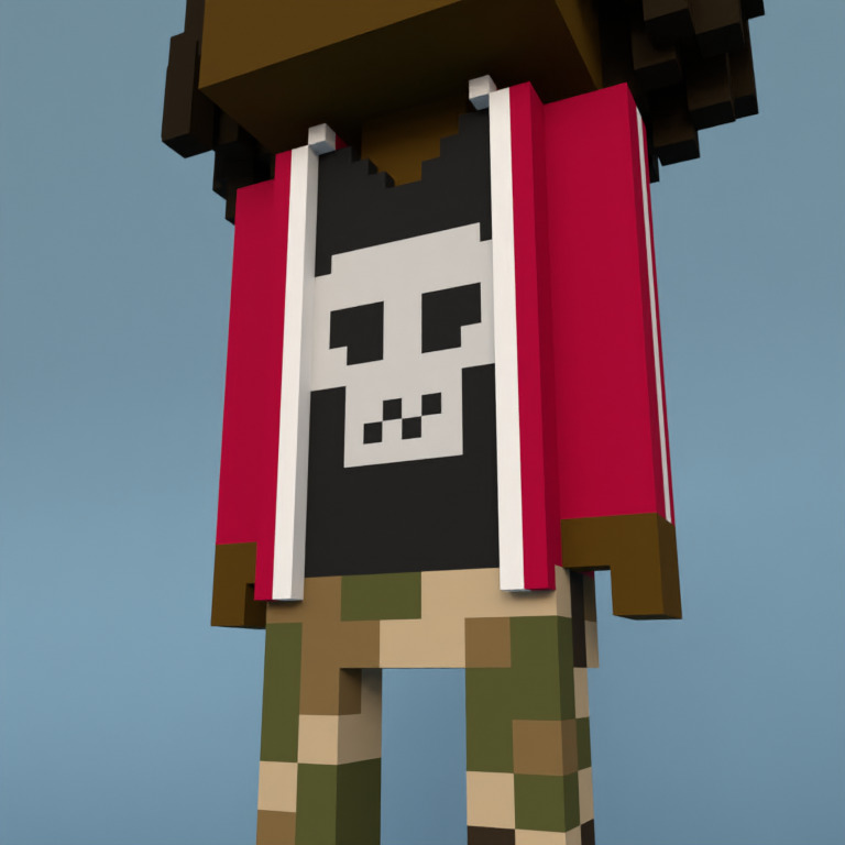 Meebit #13827 — Outfit