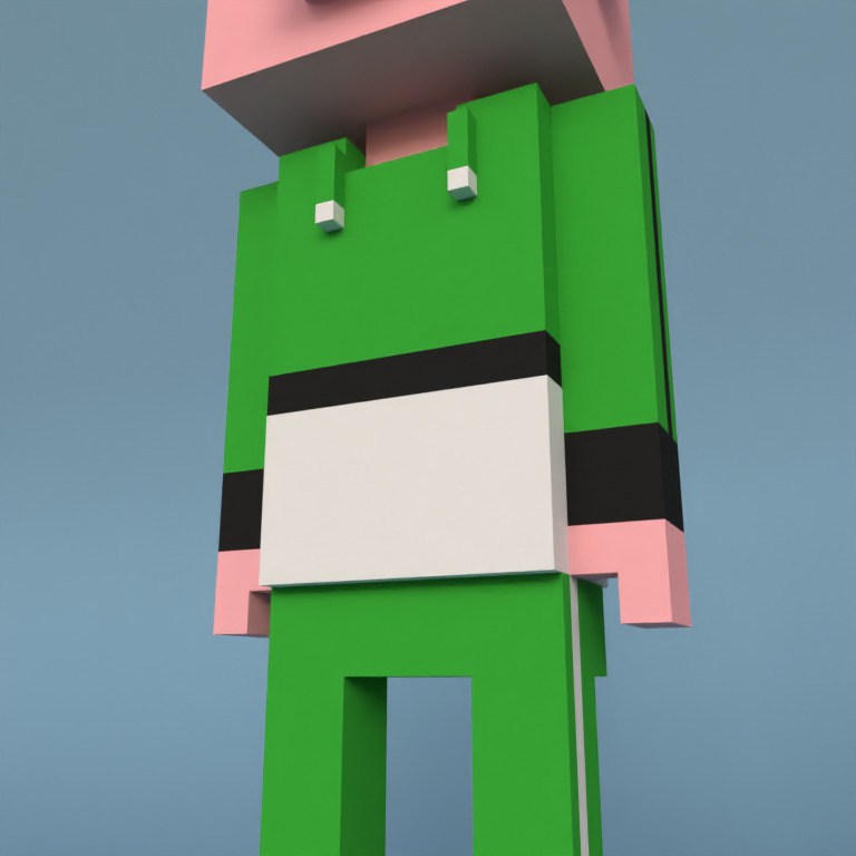 Meebit #13841 — Outfit